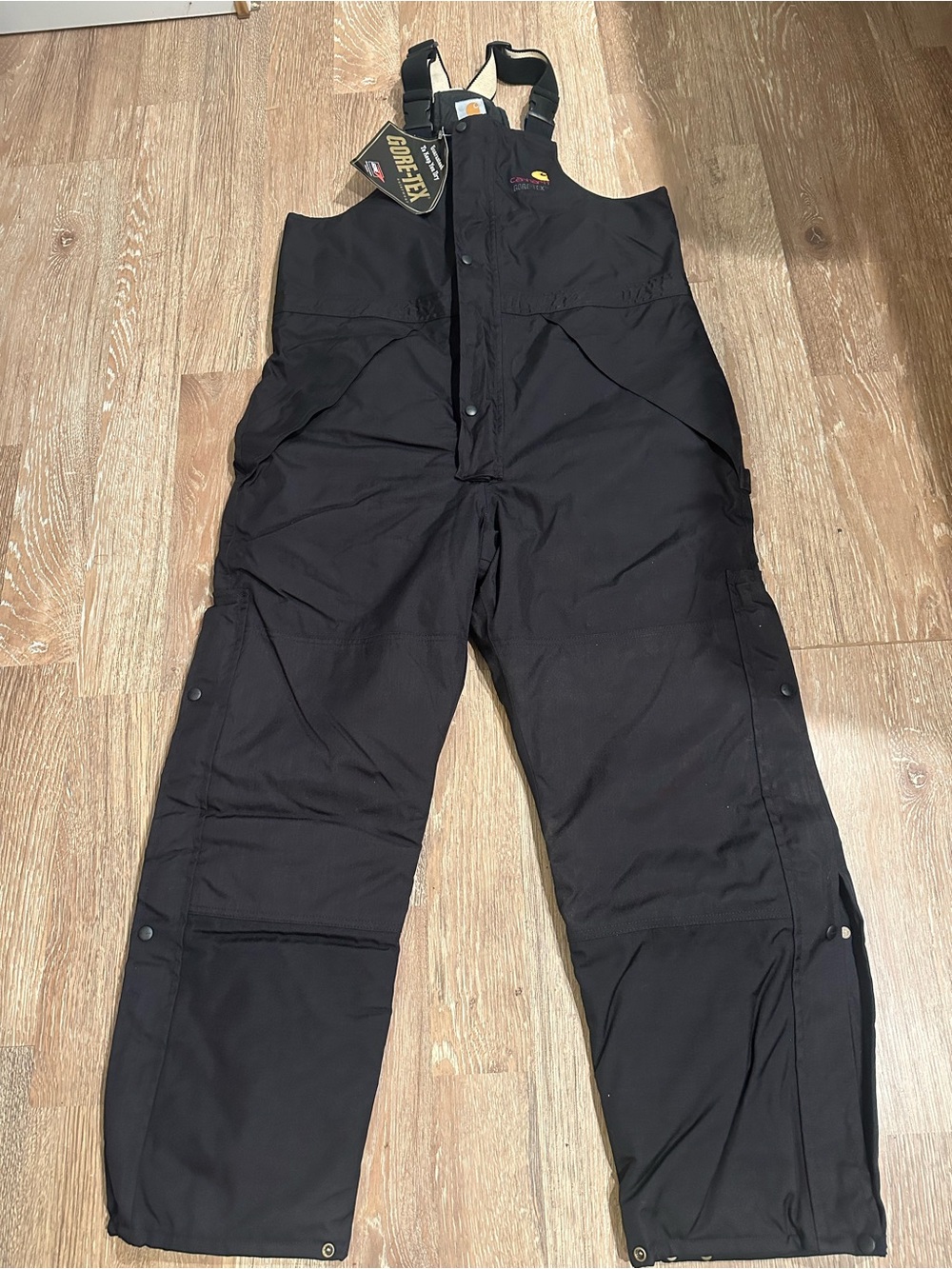 NOS Vintage Carhartt GORE-TEX Insulated Overalls NWT Made In USA Mens LG